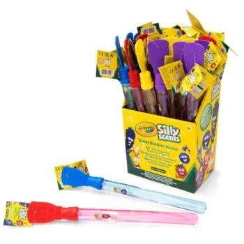 Crayola Silly Scents: Óriás illatos buborékfújó - többféle kép