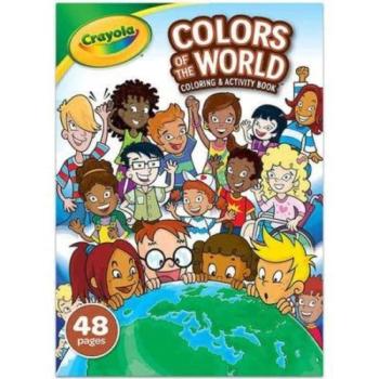 Crayola: Sokszínű világ színező és foglalkoztató kép
