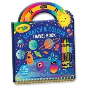 Crayola: Spirálos úti foglalkoztató könyv - Bolygó kép