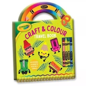 Crayola: Spirálos úti foglalkoztató könyv - Zöld kép
