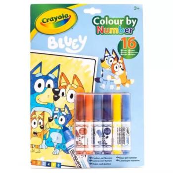 Crayola: Szám szerinti színező - Bluey kép