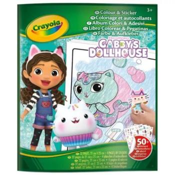 Crayola: Színező és matricázó füzet - Gabi babaháza kép