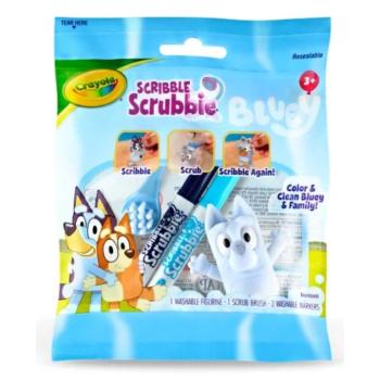 Crayola: Washimals Bluey 1db-os figura szett kép