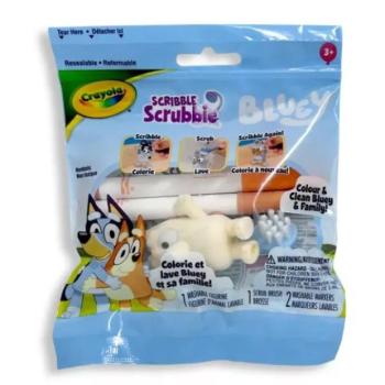 Crayola Washimals: Kifesthető és kimosható Bluey figura - 1 db, többféle kép