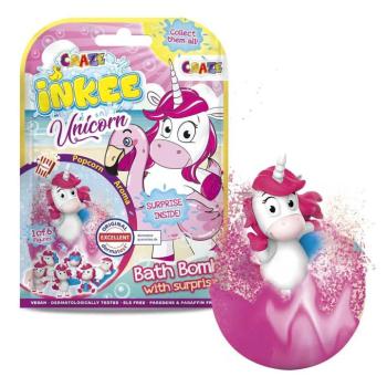 Craze Inkee: Unikornis vegán fürdőgolyó csomag meglepetés figurával kép