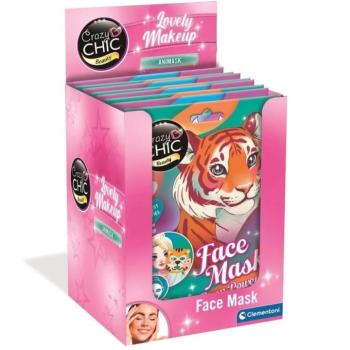Crazy Chic: Beauty állatos arcmaszk többféle változatban 1db - Clementoni kép