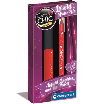 Crazy Chic: Cherry szájfény és szájkontúrceruza szett - Clementoni kép