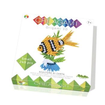Creagami -3D origami készlet, Hal (kicsi) kép