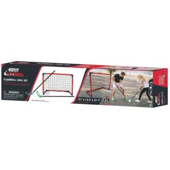 CROSS Floorball labdajáték szett 2db ütővel és 2db kapuval - Woodyland kép