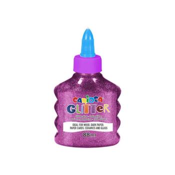 Csillámló folyékony spark magenta színű ragasztó 88ml - Carioca kép