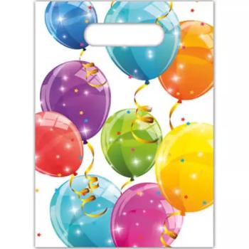 Csillogó lufik party táska 6db-os szett kép