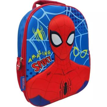 Csodás Pókember 3D lekerekített iskolatáska, hátizsák 26x10x32cm kép
