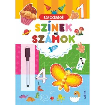 Móra: Csodatoll - Színek és számok foglalkoztató füzet kép