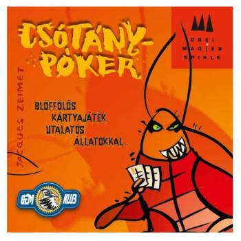 Csótánypóker kártyajáték kép