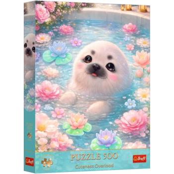 Cuki fóka 500db-os Prémium plus quality puzzle - Trefl kép