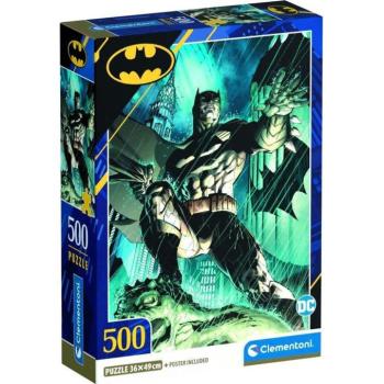 DC Comics Batman az esőben 500db-os puzzle - Clementoni kép