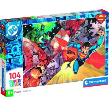 DC Comics Superman 104db-os Supercolor puzzle - Clementoni kép