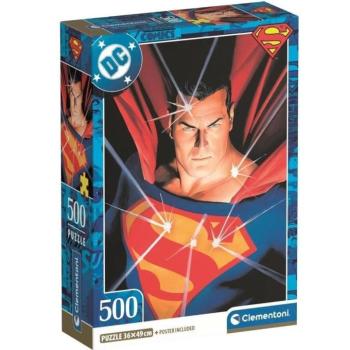 DC Comics Superman 500db-os puzzle - Clementoni kép