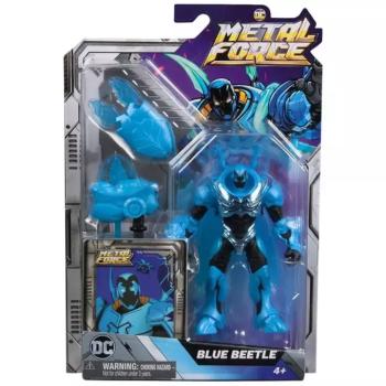 DC Metal Force Blue Beetle játékfigura felszereléssel - Spin Master kép