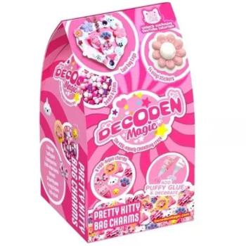 Decoden Magic - Varázsdekor: cicás táskadísz kép