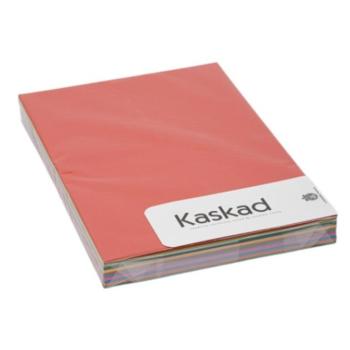 Dekorációs karton KASKAD Lessebo Colours A/4 2 oldalas 225 g élénk vegyes színek 10x10 lapos kép