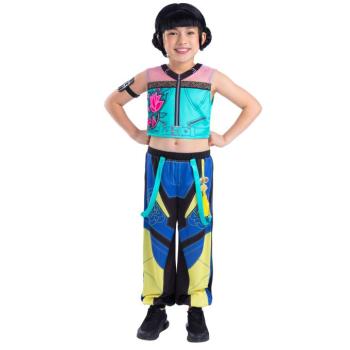 Deluxe KPop lány gyermek jelmez - Zoey Méret - gyermek: L: 142 - 154 cm kép