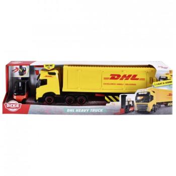 DHL Kamion fénnyel és hanggal - Dickie Toys kép