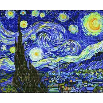 Diamond Dotz: Van Gogh, Csillagos éj - 51 x 40 kép