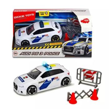 Audi RS3 rendőrautó - Dickie Toys kép