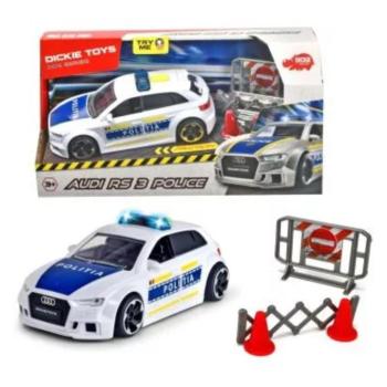 Audi RS 3 rendőrautó fény és hangeffektekkel 24cm - Dickie Toys kép