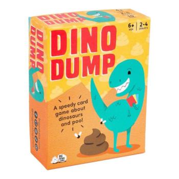 Dino Dump társasjáték, angol nyelvű kép