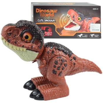 Dino World: Cuki T-Rex bébi dinoszaurusz hangeffektekkel 25cm kép