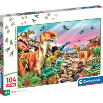 Dinók földje 104db-os Super puzzle - Clementoni kép