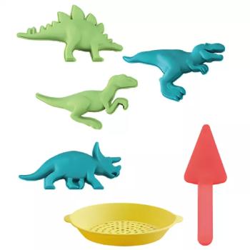 Dinoszauruszos homokozó szett szitával kép