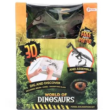 Dinoszauruszos régészeti készlet többféle változatban 1db kép