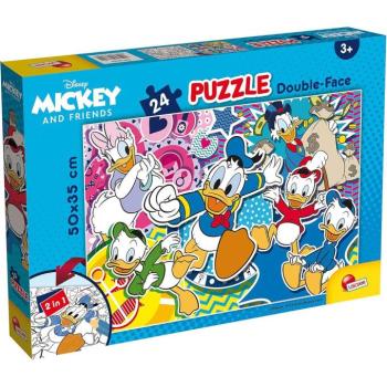 Disney Donald kacsa 2 az 1-ben 24db-os puzzle és színező 50x35cm - Lisciani kép