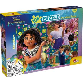 Disney Encanto 2 az 1-ben 108db-os puzzle és színező 50x35cm - Lisciani kép