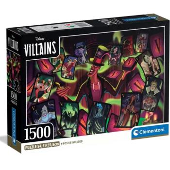 Disney - Gonoszok HQC 1500db-os compact puzzle - Clementoni kép