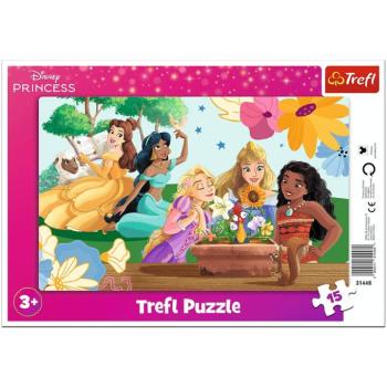 Disney Hercegnők 15db-os keretes puzzle - Trefl kép