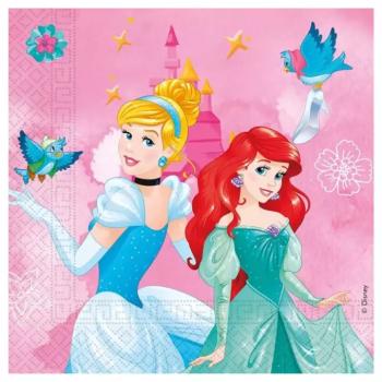 Disney Hercegnők 2 rétegű papírszalvéta 20db-os csomag kép