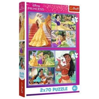 Disney Hercegnők 2x70db-ps puzzle - Trefl kép