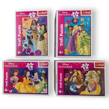 Disney Hercegnők 54db-os mini puzzle többféle 1db - Trefl