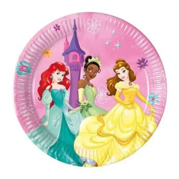 Disney Hercegnők 8db-os papírtányér szett 20cm-es kép