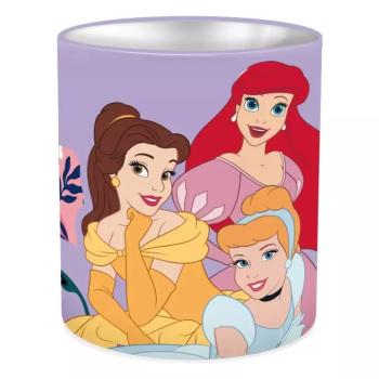 Disney Hercegnők henger alakú fém asztali írószertartó 10x11cm kép