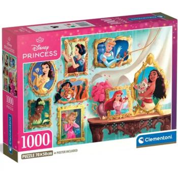 Disney Hercegnők képgaléria 1000db-os puzzle - Clementoni kép