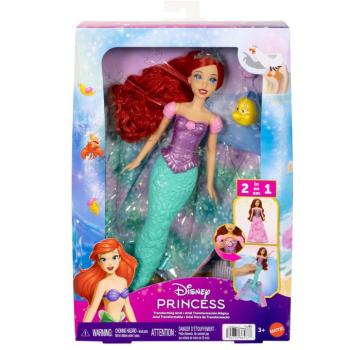 Disney Hercegnők - Mesés Átváltozás Ariel - Mattel kép