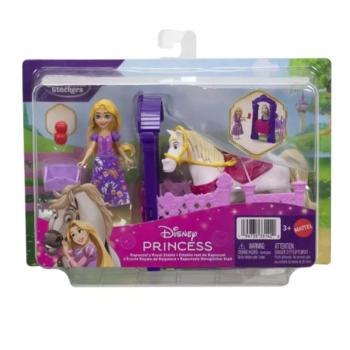 Disney Hercegnők: Mini Aranyhaj hercegnő királyi lovardája - Mattel kép