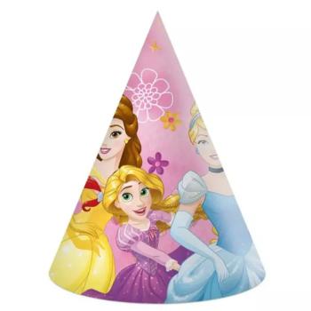 Disney Hercegnők papír party kalap 6db-os szett kép