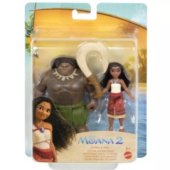 Disney Hercegnők: Vaiana 2 - Vaiana és Maui figura játékszett - Mattel kép