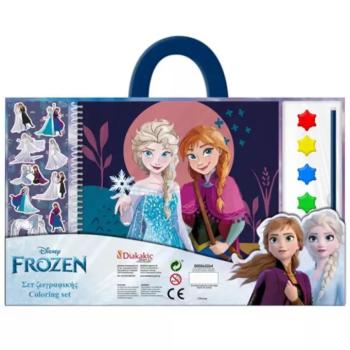 Disney: Jégvarázs 2. Színező füzet vízfestékkel és matricákkal kép